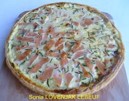 Tarte Salee Courgettes Et Saumon Fume Recette En 2020 Recettes De Cuisine Tarte Salee Courgette Cuisine