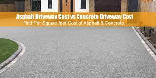 The overall cost will be cheaper than installing a brand new asphalt. Asphalt Driveway Cost Vs Concrete Driveway Cost In 2020 Types Of Driveways And Cost Comparison
