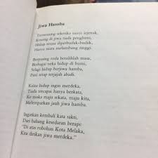 Selamat hari guru kepada semua guru. Usman Awang Puisi Merdeka