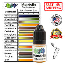 Test Narcotics Mandelin Reagent Testing Kit 7ml Bottle