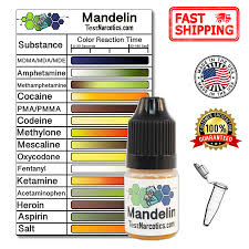 test narcotics mandelin reagent testing kit 7ml bottle