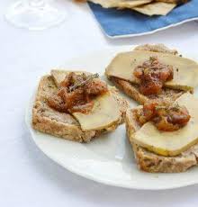 Toast De Foie Gras D Oie Et Son Chutney Figues Thym Recette Chutney Figues Foie Gras D Oie