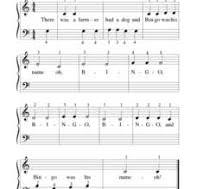 Notes in Children's Songs - Fill in the Blanks Worksheet for ...