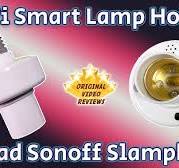 WiFi Smart Lamp Holder Review (Slampher IM151116005 by ITEAD) 📶