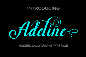 Learn what free modern fonts are all about, choose from our list of the best fonts available, and give your designs that aesthetic appeal! Adeline Font By Azzamstudio Creative Fabrica