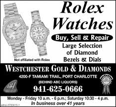 Rolex Watches Westchester Gold Diamonds Port Charlotte Fl