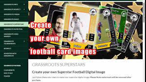 Create your own or find cards already created by students and teachers for any subject. Fun Make Your Own Match Attax Cottenham United Colts Facebook