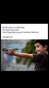 Bir De Kuslar Var Hakim Bey Ahmed Arif Ozlu Sozler Edebiyat Kitap Alintilari