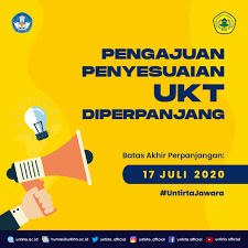 Perpanjangan Pengajuan Penyesuaian Ukt Untirta Universitas Sultan Ageng Tirtayasa