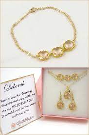 Bridesmaid Jewelry Gift Bridesmaid Bracelet Bridal Shower Gift For Bride Gift For Women Wedding Jewelry Bridesmaid Gifts Jewelry Jewelry Stores Jewelry For Her