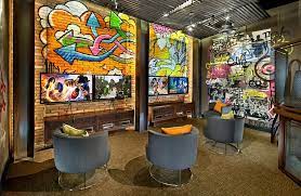 Graffiti Interiors Home Art Murals And Decor Ideas Luxury Game Room Video Game Room Game Room Decor