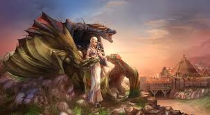 The history of dragons in westeros. 2560x1440 Daenerys Targaryen With Dragons 4k 1440p Resolution Hd 4k Wallpapers Images Backgrounds Photos And Pictures