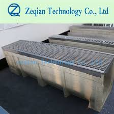500mm wide x 400mm deep x 500mm long. China High Strength Polymer Concrete Precast Drainage Channel With Steel Grating Cover China Drainage Channel Concrete Drainage Channel