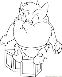 Check spelling or type a new query. Angry Baby Taz Coloring Page For Kids Free Baby Looney Tunes Printable Coloring Pages Online For Kids Coloringpages101 Com Coloring Pages For Kids