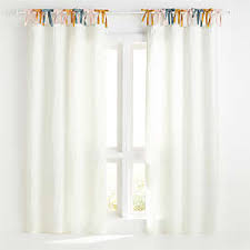 Pink Curtains Crate And Barrel