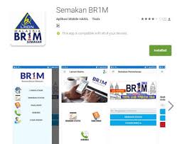 Status permohonan akan dipaparkan seperti salah satu status di bawah Semak Status Permohonan Br1m 2018 Secara Aplikasi Mobile Br1m