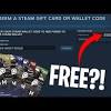 Free steam gift cards and steam codes. 1
