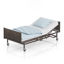 Hospital Bed Hospital Bed Blue Sheets Hospital Interior