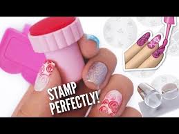 Nail art stamping stamper scraper image plate manicure print tool diy blue. Diy How To Use Nail Art Stamper Perfectly Nail Art For Beginners Nail Stamper Nail Art Designs
