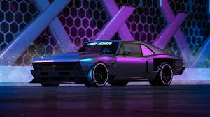 Maybe you would like to learn more about one of these? I Love Myself An Old School Muscle Car With Some Sci Fi Mods In Neon Colors Hence Why I Did This