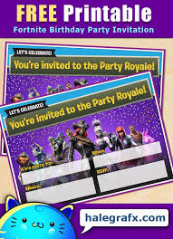 Fortnite Birthday Card Printable Free Free Printable Fortnite Birthday Invitation Birthday Party Invitations Printable Birthday Party Invitations Free Boys Birthday Invitations Printable