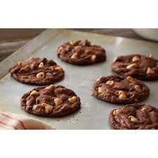 Reese S Chewy Chocolate Cookies With Peanut Butter Chips Recipe Chewy Chocolate Cookies Peanut Butter Chip Recipes Chocolate Cookie Recipes