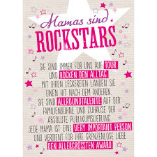 Mamas Sind Rockstars Muttertag Spruche Aufmunternde Spruche Mutter Spruche