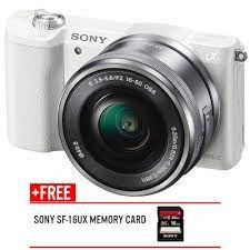 Mirrorless cameras have tended to fall into roughly two basic designs. Sony Alpha A5100 Mirrorless Digital Camera With 16 50mm Lens White Free 16gb 94mb S Memory Card Sony Malaysia Mirrorless Cameras Shashinki