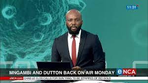 Broadcaster e.tv's enca launches new look and new shows. Encanews The South African Morning Show Co Anchors Xoli Mngambi And Jane Dutton Will Be Back On Air From Monday Facebook