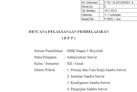 Silabus mata pelajaran nama sekolah : Rpp Administrasi Server Kelas Xii Abuhaqi S Blog