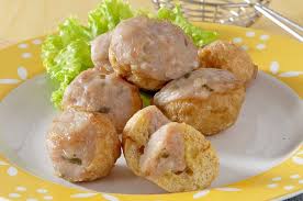 100 gram labu siam, kukus lalu haluskan. Resep Siomay Tahu Bulat Enak Menu Camilan Di Rumah Yang Lezatnya Enggak Bohong Semua Halaman Sajian Sedap