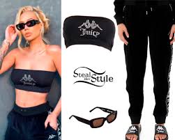 Iggy azalea says she is giving ex playboi carti another chance to do right by their baby son onyx, after slamming him on social media, and also gave more details about their breakup. Iggy Azalea Black Bandeau And Pants Steal Her Style