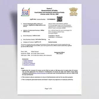 Food Licence Services product image
