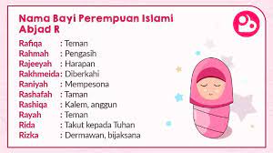 Nama bayi perempuan islami berikut dibuat dari berbagai bahasa seperti bahasa modern seperti inggris, latin, sansekerta dan yunani, kemudian dikombinasikan dengan kata kata bahasa arab islami yang menghasilkan rangkaian nama 2 suku kata dan 3 suku kata yang cantik bernuansa modern. 700 Nama Bayi Perempuan Islami Pilihan Posbunda