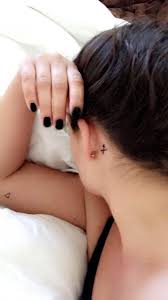 The crab is the symbol of cancer, and crab tattoos can easily be customized to your color, style, and size preferences. New Baby Tattoos Sagittarius Behind Ear Triangle For Fire Sagittarius Sun Rising Leo Moon Astrology