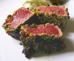 Filetto Di Manzo In Crosta Di Pomodori Secchi E Olive Taggiasche Ricette Cibo Ricette Di Cucina