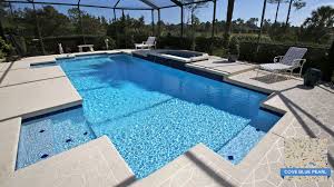 Sunstone Pearl Cove Blue Even Looks Great In Backyard Pools Under A Screened Porch Pool Designed And Built By Pool Colors Pool Finishes Swimming Pool Hot Tub