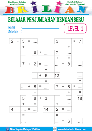 Teka teki matematika dan kunci jawaban. Soal Penjumlahan Model Teka Teki Bimbel Brilian Bimbel Brilian