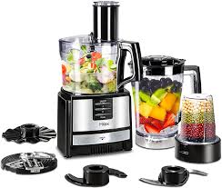 There are many things to consider before making any commitments to acquire a new food processing blender. Amazon Com Food Processor Blender Kitchen Food Processor Chopper Blender Food Processor Combo Multi Mixer Machine With Dough Blade 550w Kitchen Dining