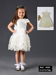 Beyaz Dantelli Kiz Cocuk Gelinlik Abiye Modelleri Cicekli Kiz Elbiseleri The Dress Gelinlik