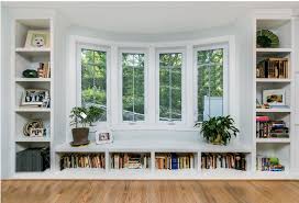 Shelving Under Window Bay Window Seat Bay Window Living Room Living Room Shelves