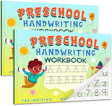 There are 10 worksheets for uppercase letters, 10 for lowercase letters, 10 for upper & lowercase letters together and 4 alphabet charts with. Buy Handwriting Workbooks For Kindergarten Preschool Alphabet Number Tracing Learning Writing Paper With Lines Kindergarten Preschool Workbook For Age 2 3 4 5 Year Old Kids Homeschool Supplies Online In Germany B08xw3xvhl