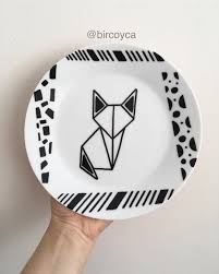 New The 10 Best Home Decor With Pictures Black White Edding Porselen Boyama Kalemi Ile Tabaga Desen Basma Ve Maskele Painting Desenler Illustration