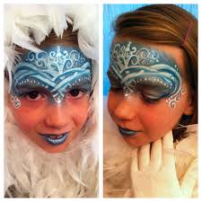Pin Van Amanda Nelson Op Face Paint Ijsprinses Schminken Carnaval