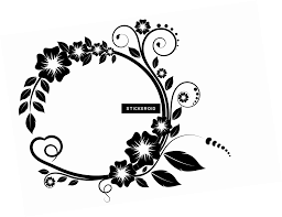 Maybe you would like to learn more about one of these? Flower Border Black And White Png White Flower Frame Border Frames Png Download Small Flower Clipart Black And White Border 1464114 Vippng