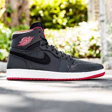 Nike Air Jordan 1 Retro High Og Black White Red Pin On Jordan