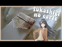 The home of higurashi content on reddit! Rascal Does Not Dream Of Bunny Girl Senpai Ed Fukashigi No Carte Kalimba Cover By Eliza Youtube
