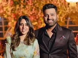Did Rohit Sharma and wife Ritika Sajdeh welcome their 2nd child, a baby  boy? Cricketers absence at test match fuel speculations - The Economic  Times