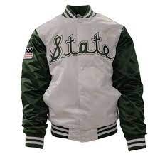 Michigan State Starter Jacket 1979 Men S Mr Alan S Jackets Mens T Michigan State