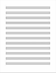 In british english, these vertical lines are called bar, too, but often the term bar line is used in order to make the distinction clear. Music Staff Paper 12 Per Page